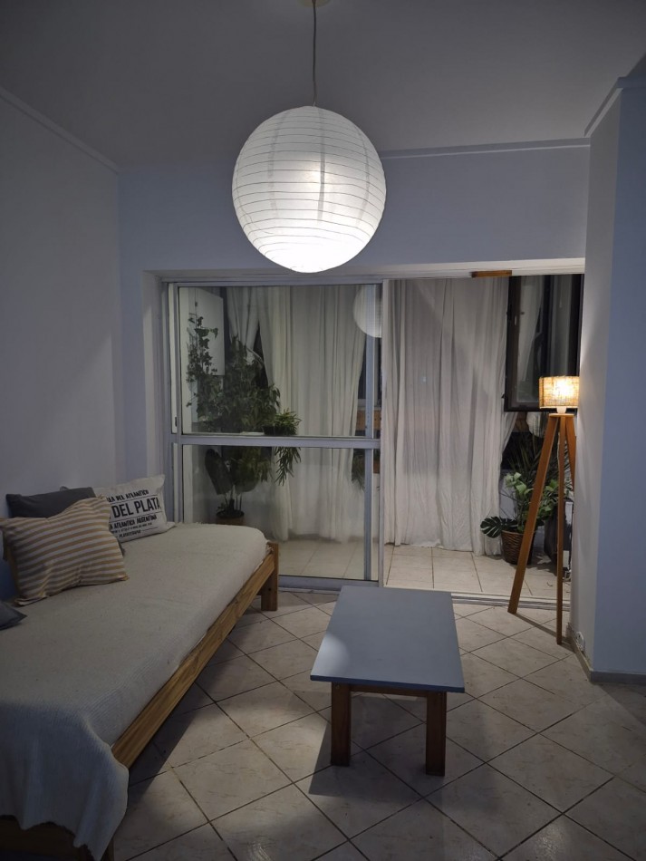 MONOAMBIENTE  en ALQUILER con vista al mar.