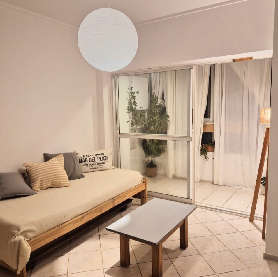 MONOAMBIENTE  en ALQUILER con vista al mar.