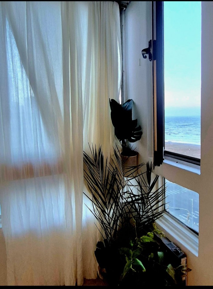 MONOAMBIENTE  en ALQUILER con vista al mar.